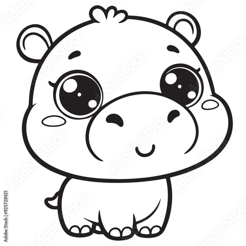 coloring book with animal