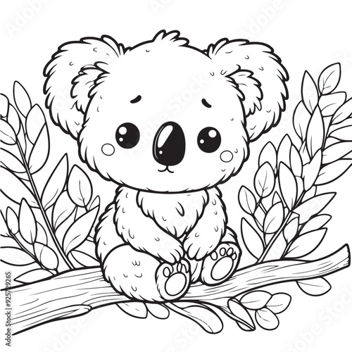 coloring book with animal