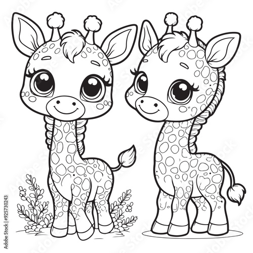 cartoon giraffe