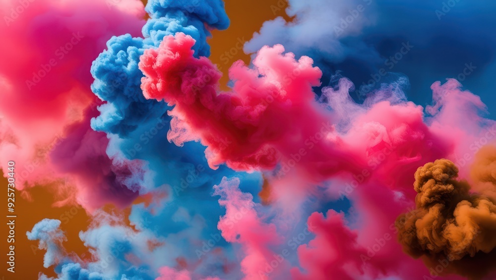 Colorful smoke swirls create a vibrant, artistic backdrop Ideal for expressing creativity, beauty, and dynamic concepts in visual projects Colorful smoke swirls create a vibrant, artistic backdrop Ideal for expressing creativity, beauty, and dynamic concepts in visual projects