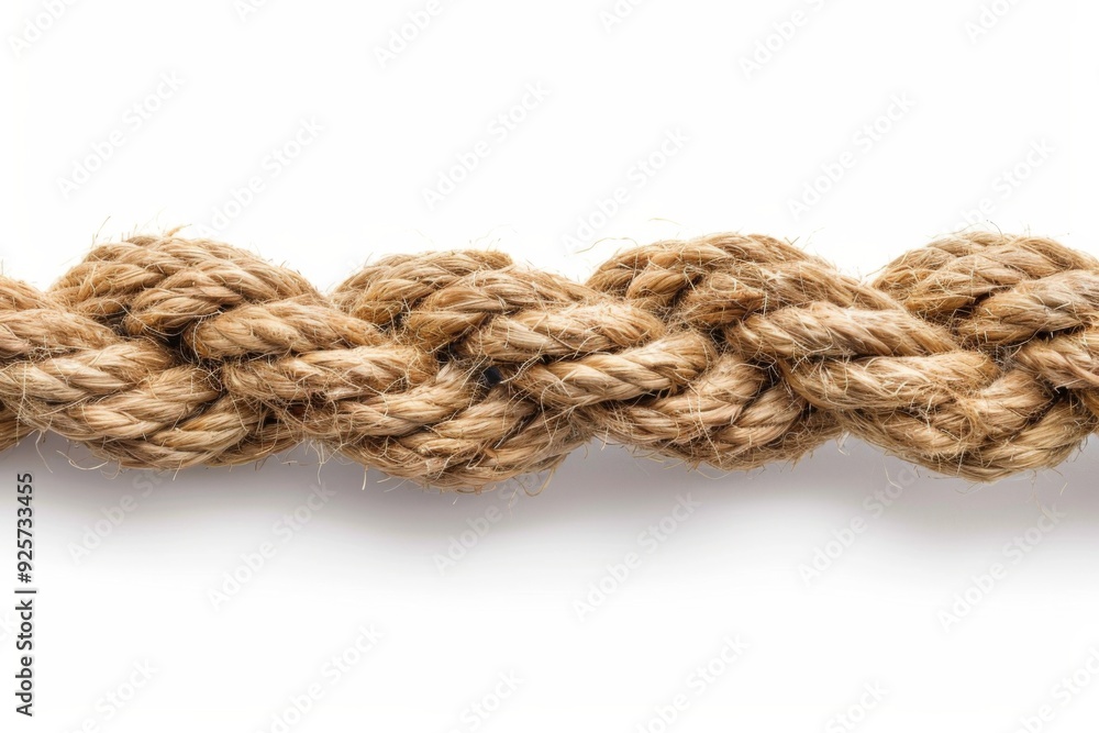 Rope with a knot Rope with a knot