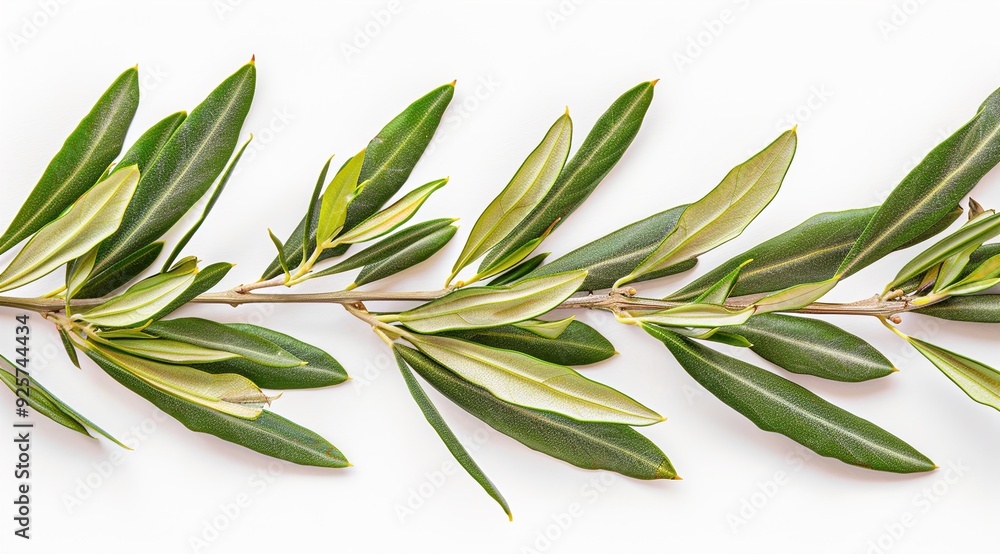 Fototapeta premium olive branch isolated