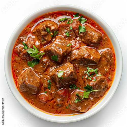 a bowl of stew with meat and vegetables