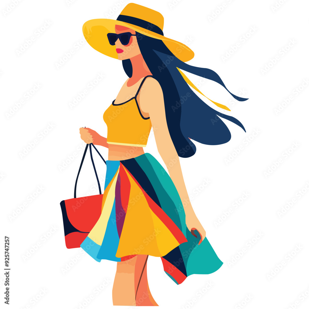 Fashion Girl Clipart vector Fashion Girl Clipart vector