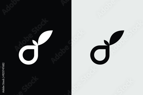  fruit food berries concept, abstract fruit logo design concept template