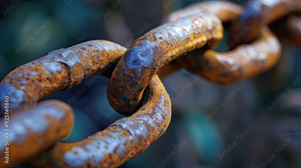 blockchain security chain with encoded links blockchain security chain with encoded links