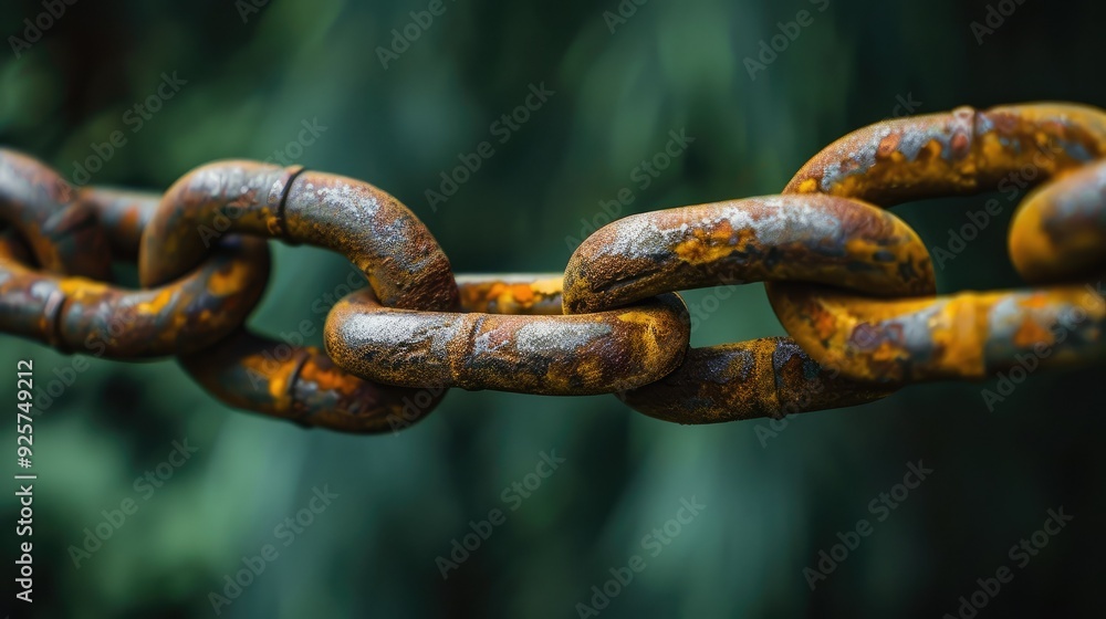 blockchain security chain with encoded links blockchain security chain with encoded links