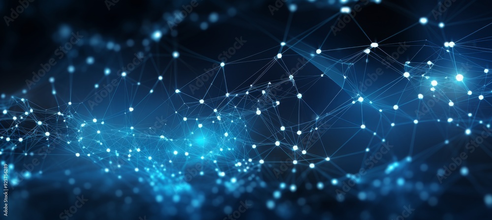 Abstract digital background with glowing network connections and a global map, symbolizing technology, connectivity, data transfer, and cyber security in a futuristic style Abstract digital background with glowing network connections and a global map, symbolizing technology, connectivity, data transfer, and cyber security in a futuristic style