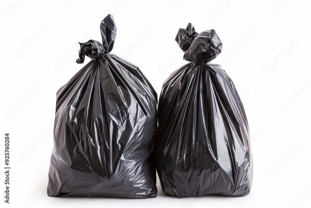trash bag full of garbage isolated on white trash bag full of garbage isolated on white