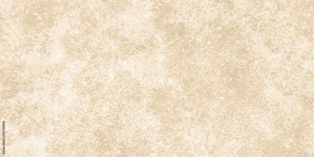 Fototapeta premium Abstract background with white and light brown cement concrete wall texture design. old vintage paper texture. cement concrete stone wall texture. natural plaster rusty wall texture.