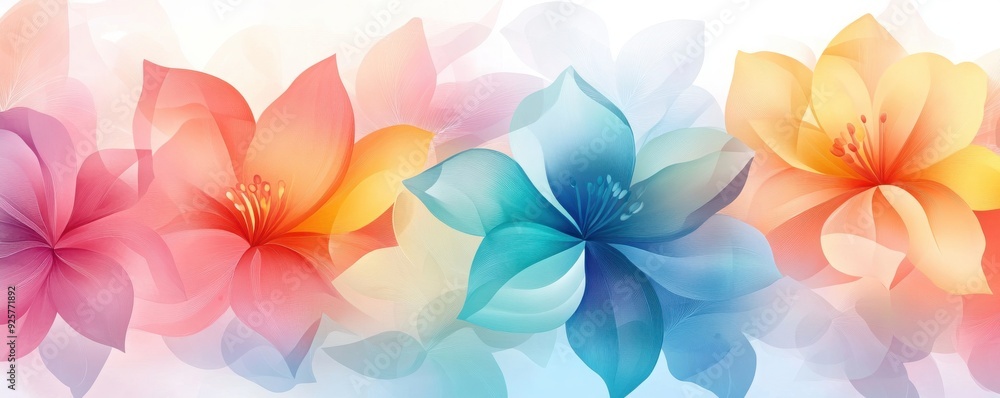 A vibrant array of colorful blossoms blending beautifully, perfect for backgrounds, designs, and floral-themed projects. A vibrant array of colorful blossoms blending beautifully, perfect for backgrounds, designs, and floral-themed projects.