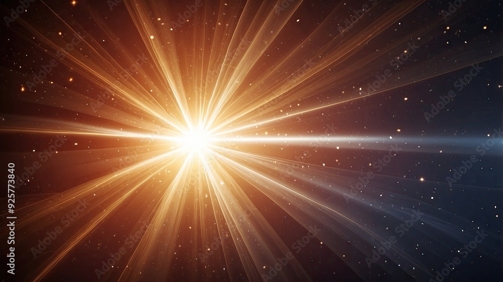 Lens flare, blue glow light effect on black. image of rays light effects Lens flare, blue glow light effect on black. image of rays light effects