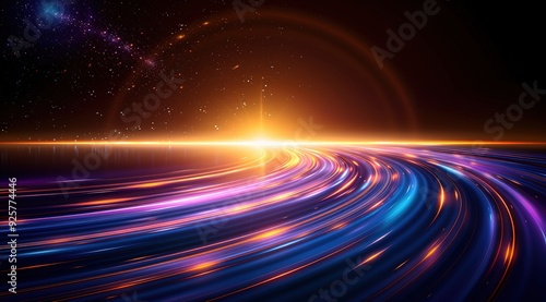 abstract background of space