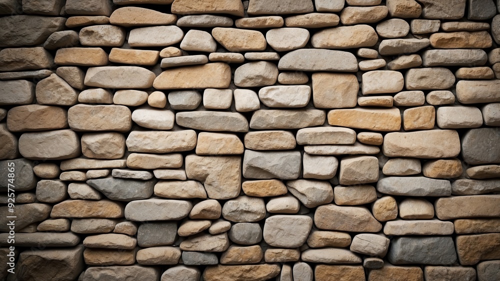 Golden stone texture background, close-up panoramic