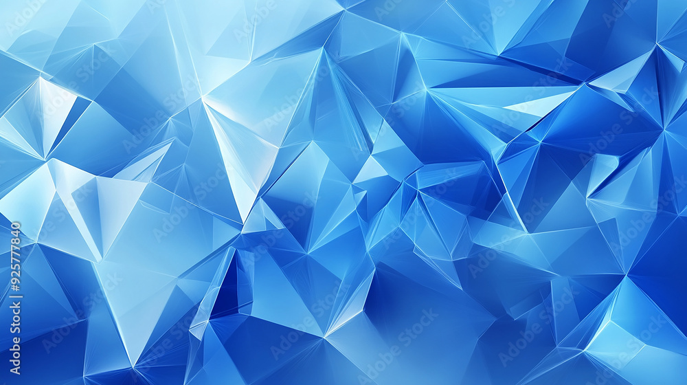 Trendy geometric design Blue abstract background Trendy geometric design Blue abstract background