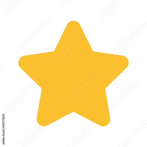 star flat icon