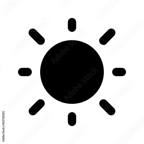 brightness glyph icon