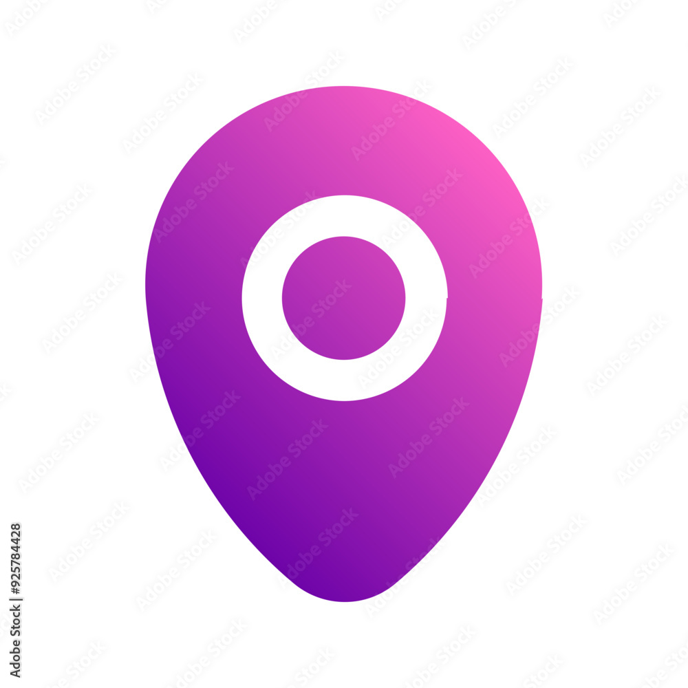 location gradient icon location gradient icon