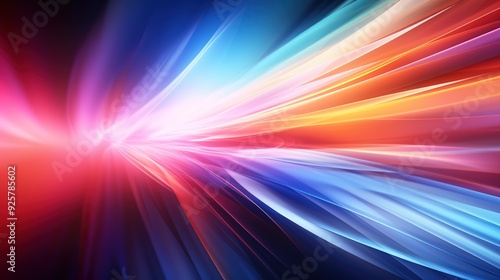 Abstract background with vibrant colors and dynamic lines.