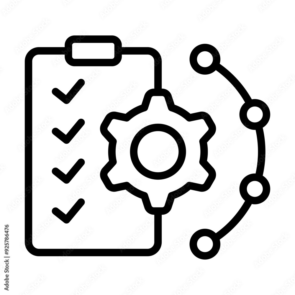 Project Management Icon Project Management Icon
