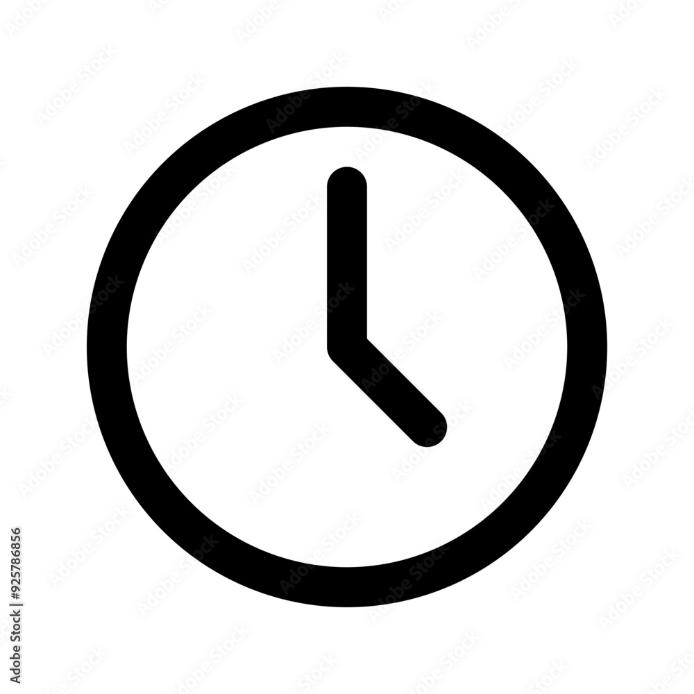 clock line icon clock line icon