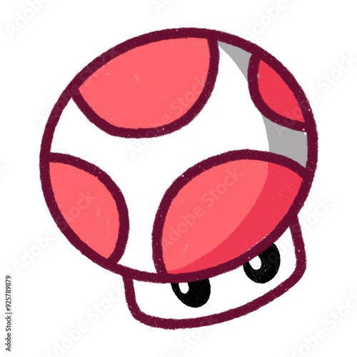 cartoon mushroom cute