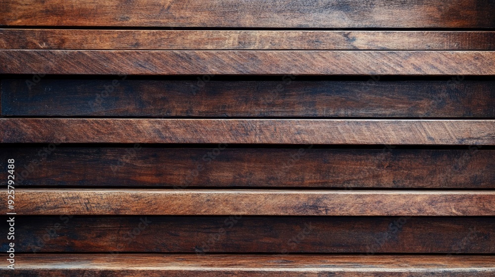 Wooden stairs, top view, simple design with ample copy space Wooden stairs, top view, simple design with ample copy space