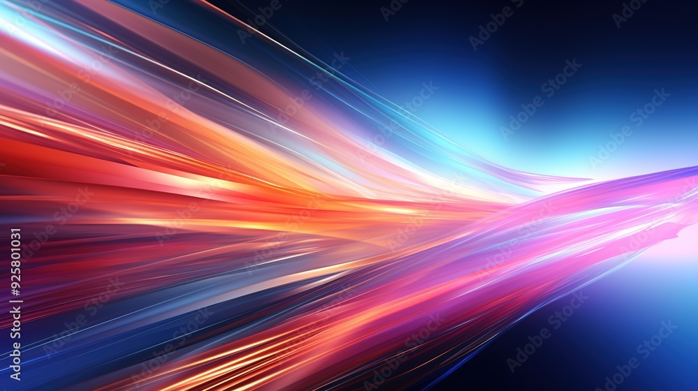 Abstract colorful glowing lines background. Abstract colorful glowing lines background.