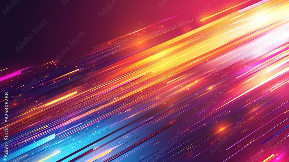 Abstract colorful lines background, glowing streaks with a vibrant feel. Abstract colorful lines background, glowing streaks with a vibrant feel.