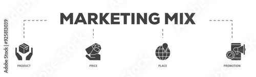 Marketing funnel icon infographic illustration concept with icon of awareness, interest, consideration, intent, evaluation and purchase icon live stroke and easy to edit 