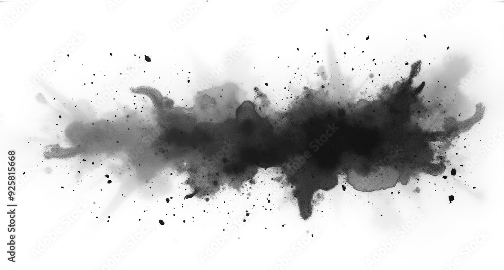Fototapeta premium black splat