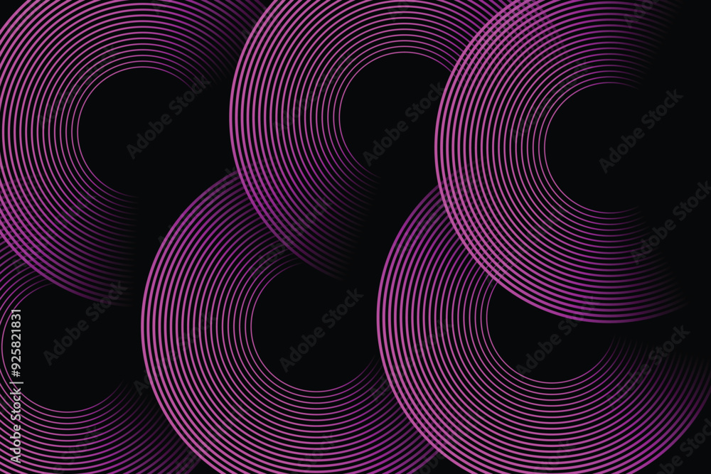 Abstract glowing geometric lines on dark background. Futuristic technology Abstract glowing geometric lines on dark background. Futuristic technology