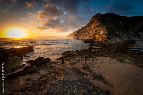 Gerickes Point Coastal Cliffs in sedgefield in the Garden Route  in South Africa.