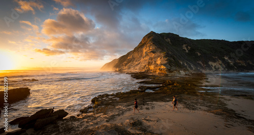 Gerickes Point Coastal Cliffs in sedgefield in the Garden Route  in South Africa.