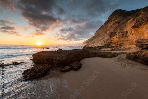 Gerickes Point Coastal Cliffs in sedgefield in the Garden Route  in South Africa.