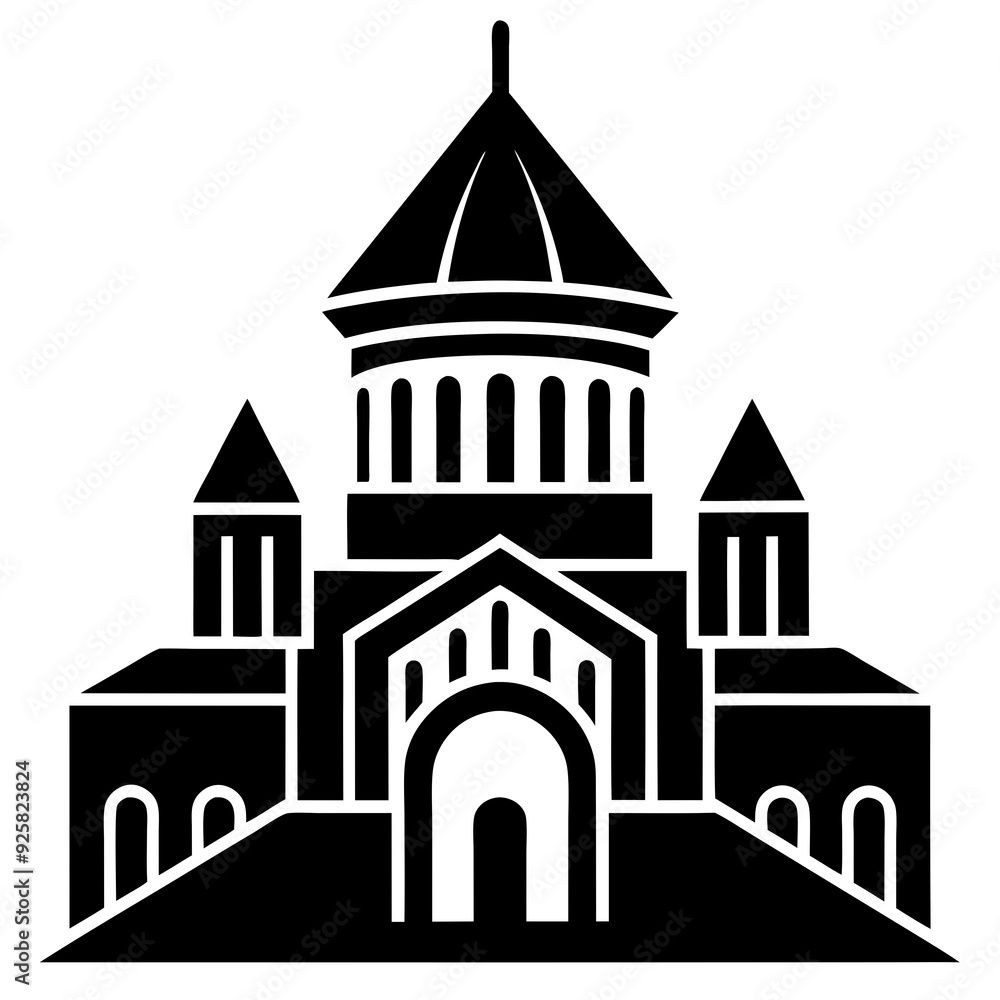 church of the holy cross isolated on white, tsminda sameba vector illustration, christan vector art, bottle silhouette, tsminda sameba vector icon, tsminda sameba line art,eps
church of the holy cross isolated on white, tsminda sameba vector illustration, christan vector art, bottle silhouette, tsminda sameba vector icon, tsminda sameba line art,eps