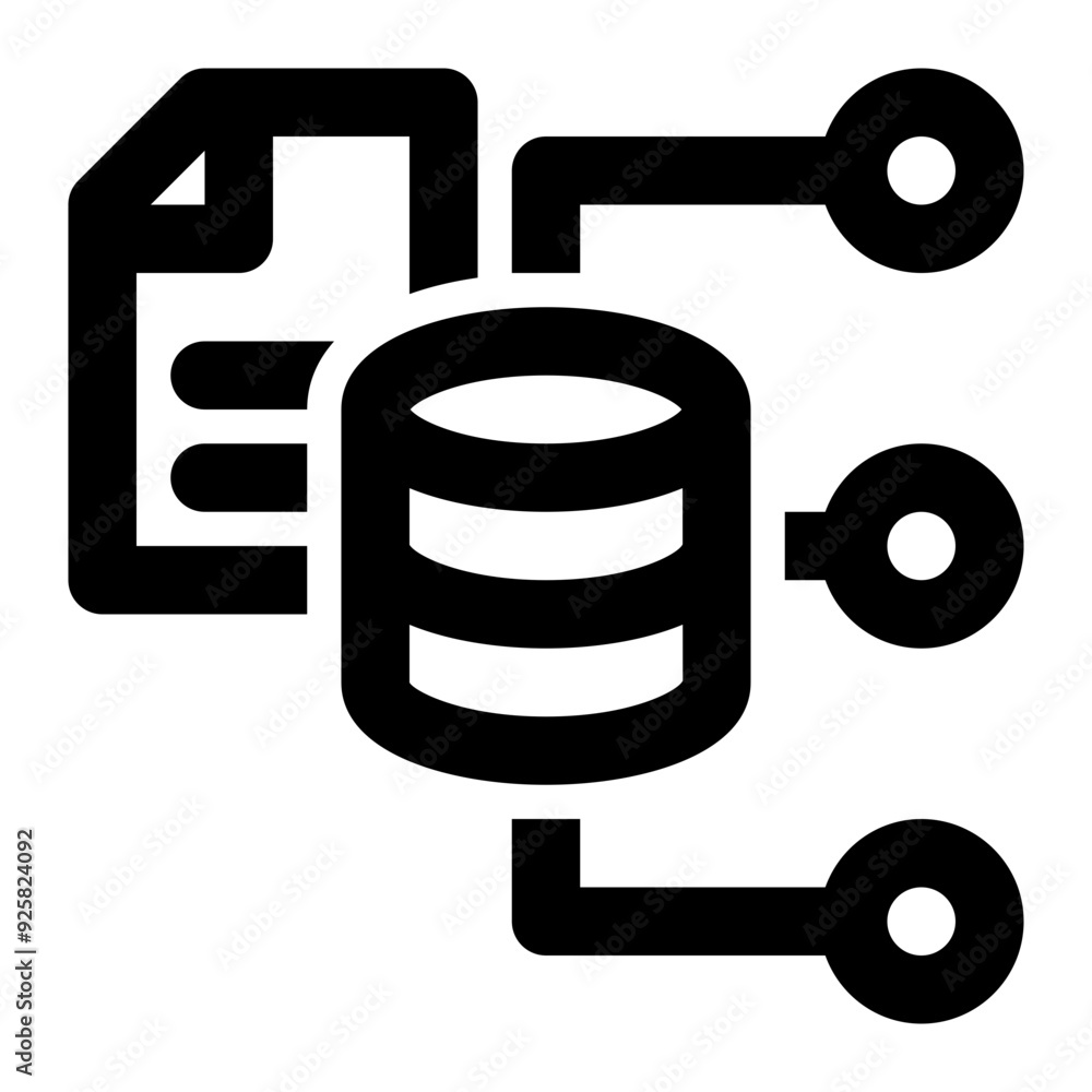 dbms, database, management, system, big data, technology outline icon dbms, database, management, system, big data, technology outline icon