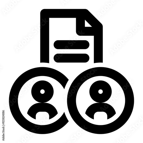 demographic data, user, customer, people, person, profile, data outline icon