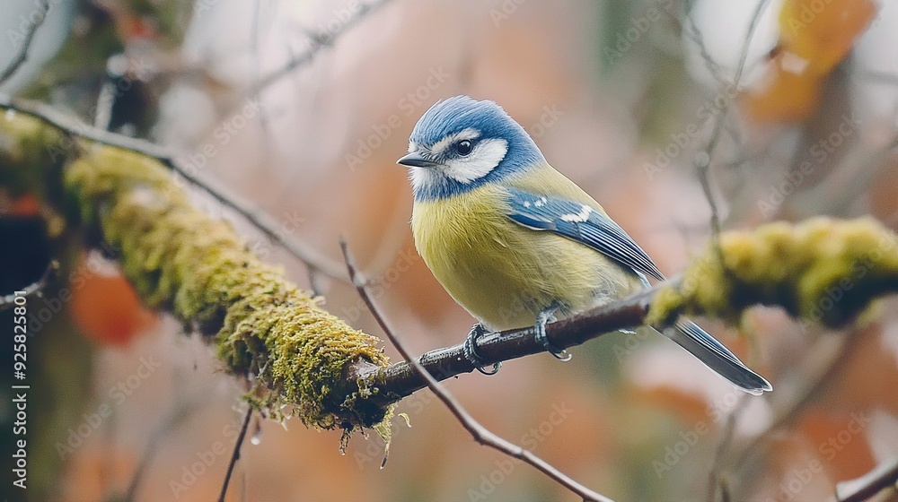 Obraz premium Blue tit --ar 16:9 --style raw --v 6.1 Job ID: 5b28ea72-0fc1-4d89-8d10-6e7c6d984b5c