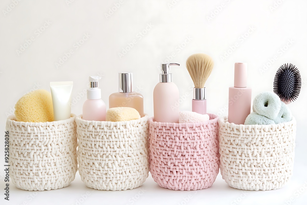 skin care in a basket skin care in a basket