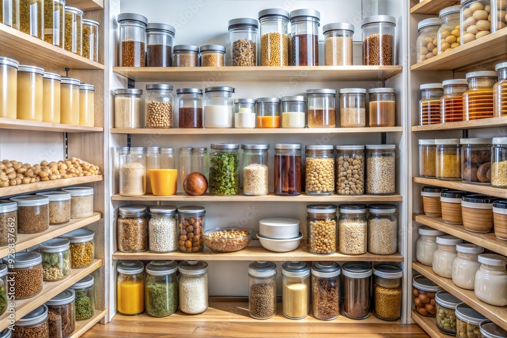 Pantry Paradise: Perfectly Organized Food Storage in a Modern Kitchen Pantry Paradise: Perfectly Organized Food Storage in a Modern Kitchen
