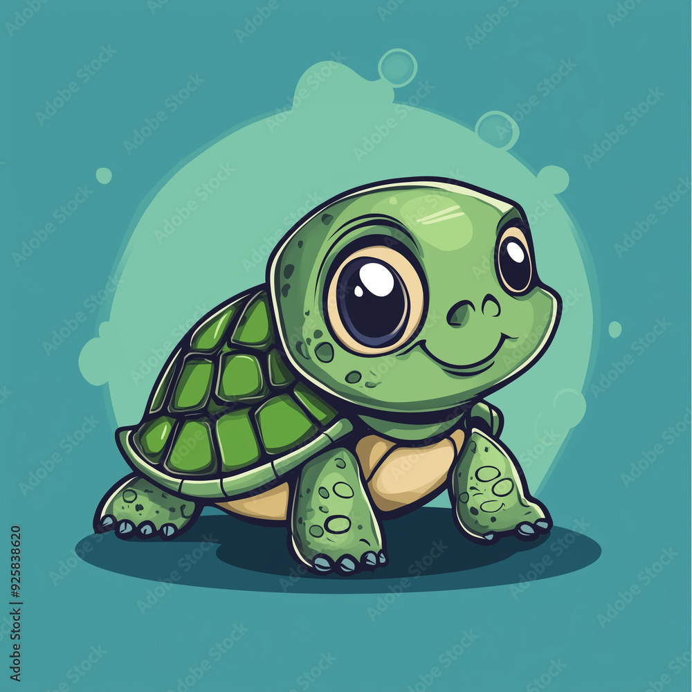 cute green turtle cute green turtle