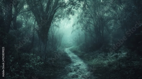 Mysterious Forest Path