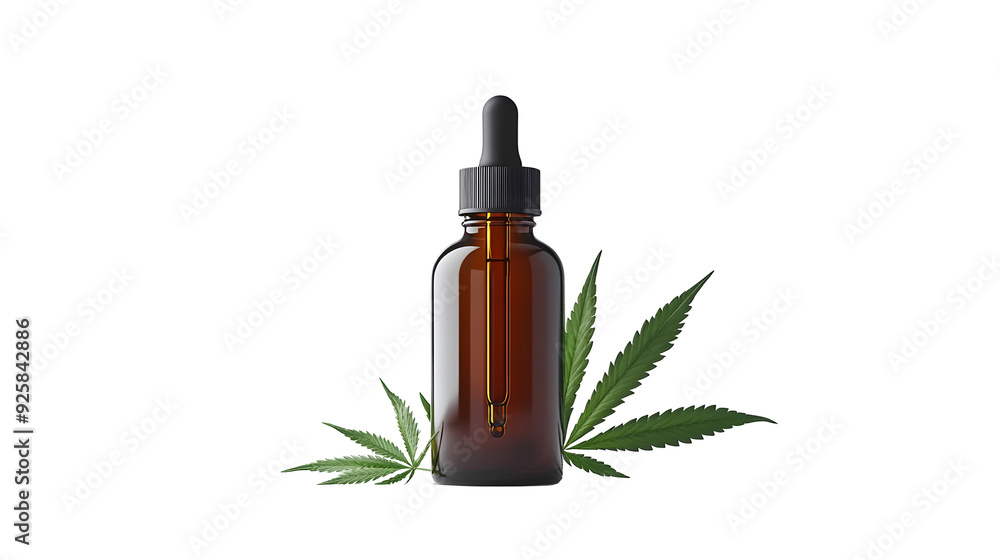 Photography of Cannabis Tincture Bottle Isolated on Plain White Background Transparent PNG Photography of Cannabis Tincture Bottle Isolated on Plain White Background Transparent PNG