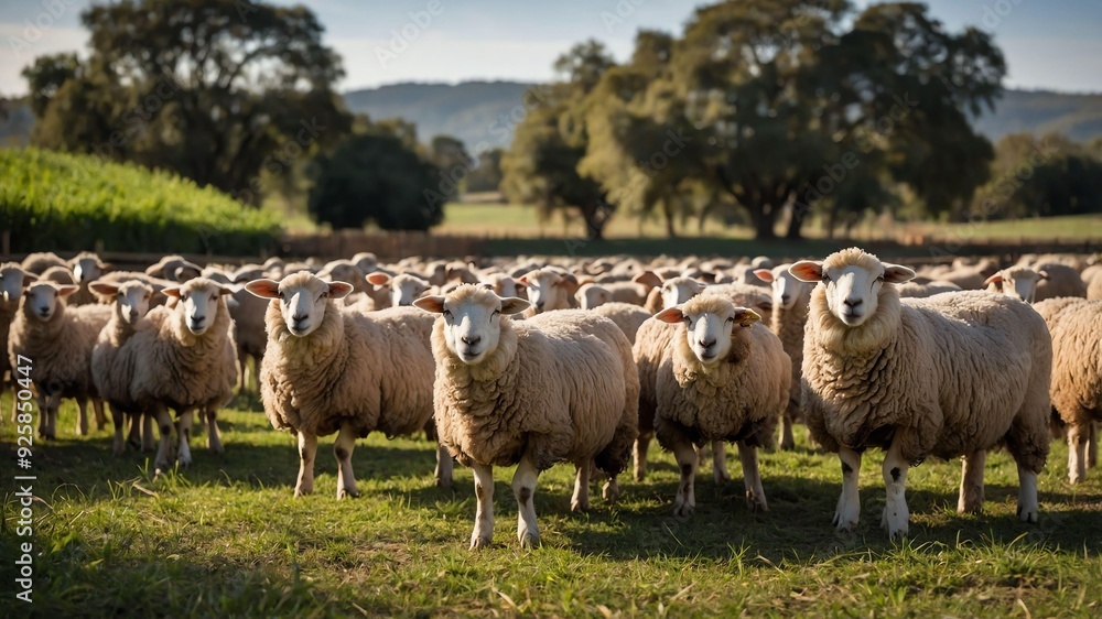 stock photography churro sheeps in a beautiful farm stock photography churro sheeps in a beautiful farm