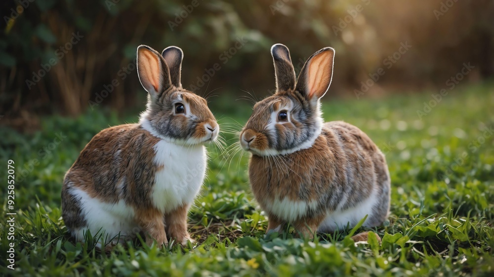 stock photography rabbits in a beautiful farm stock photography rabbits in a beautiful farm