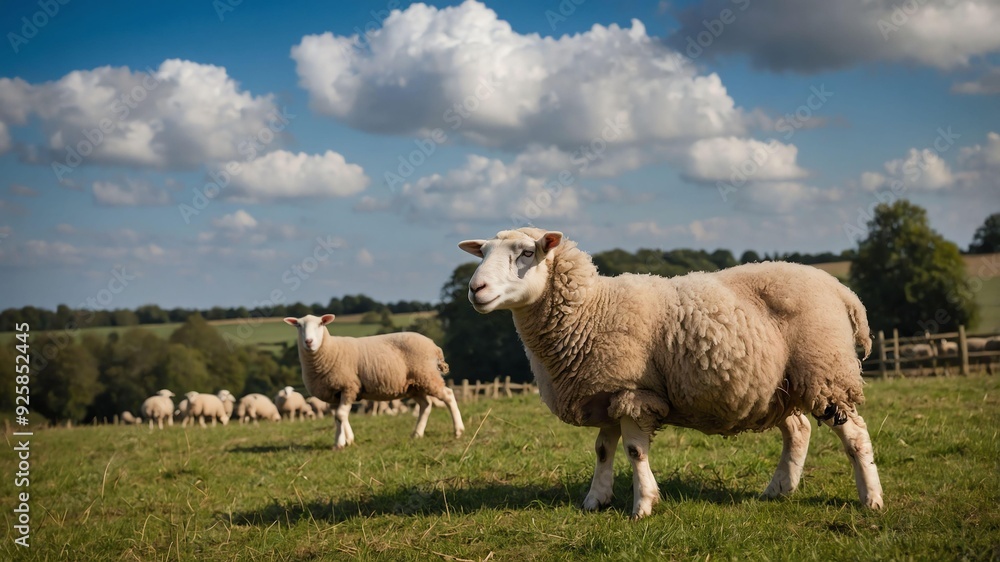 stock photography suffolk sheeps in a beautiful farm stock photography suffolk sheeps in a beautiful farm