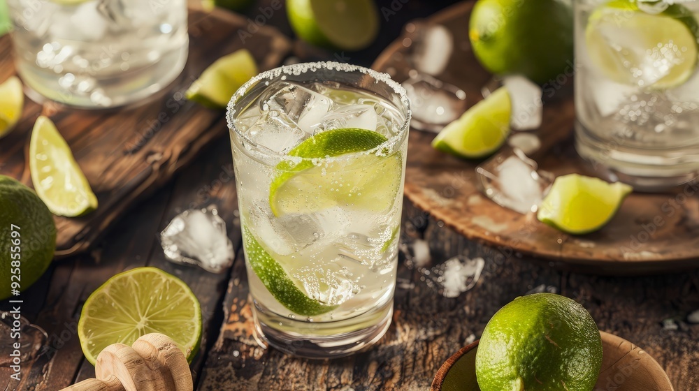 Refreshing Lime Cocktail Refreshing Lime Cocktail