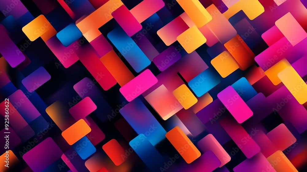 A vibrant abstract background featuring colorful geometric shapes in a dynamic arrangement, perfect for digital designs and art. A vibrant abstract background featuring colorful geometric shapes in a dynamic arrangement, perfect for digital designs and art.