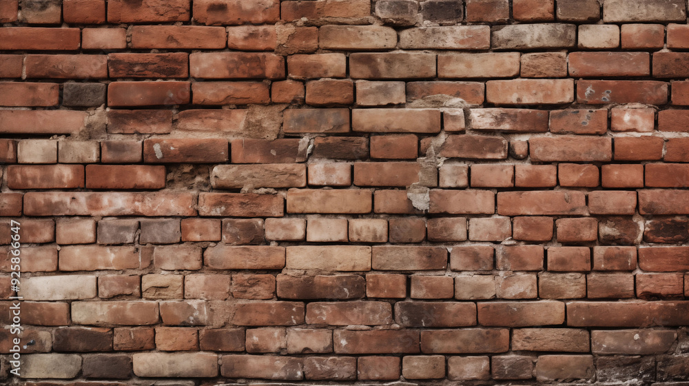 Old Red Brick Wall Background, Wide Panorama of Masonry, Black Brick Wall with Neon Lights, Dark Background for Design Old Red Brick Wall Background, Wide Panorama of Masonry, Black Brick Wall with Neon Lights, Dark Background for Design